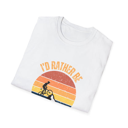 I'd Rather be Biking_Vintage T-Shirt