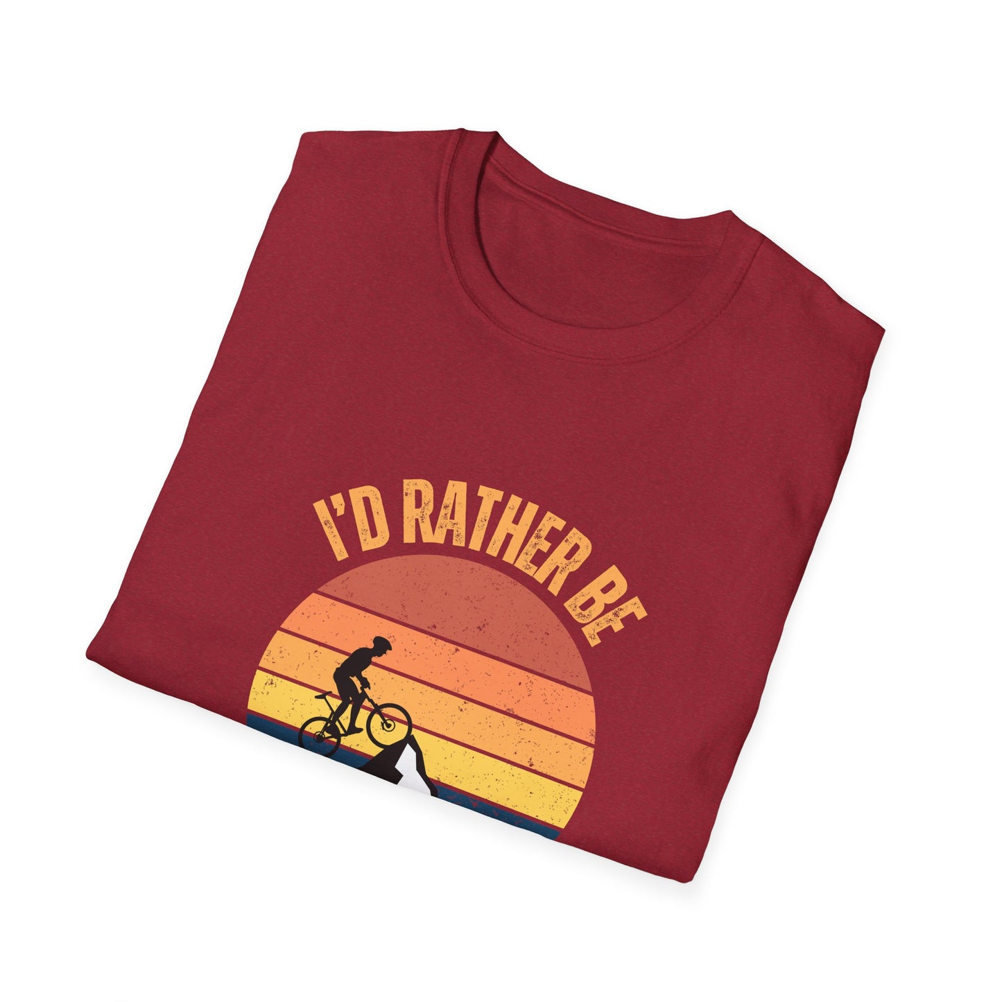 I'd Rather be Biking_Vintage T-Shirt