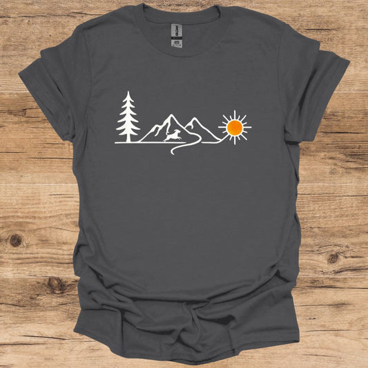 Mountain Adventure_Dog T-Shirt