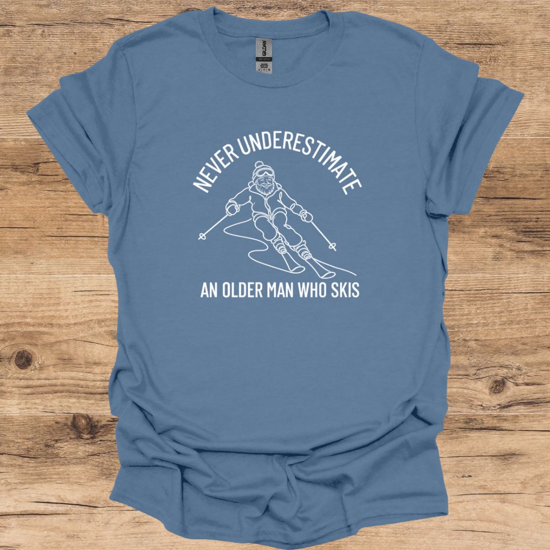 Line Underestimate Older Man T-Shirt