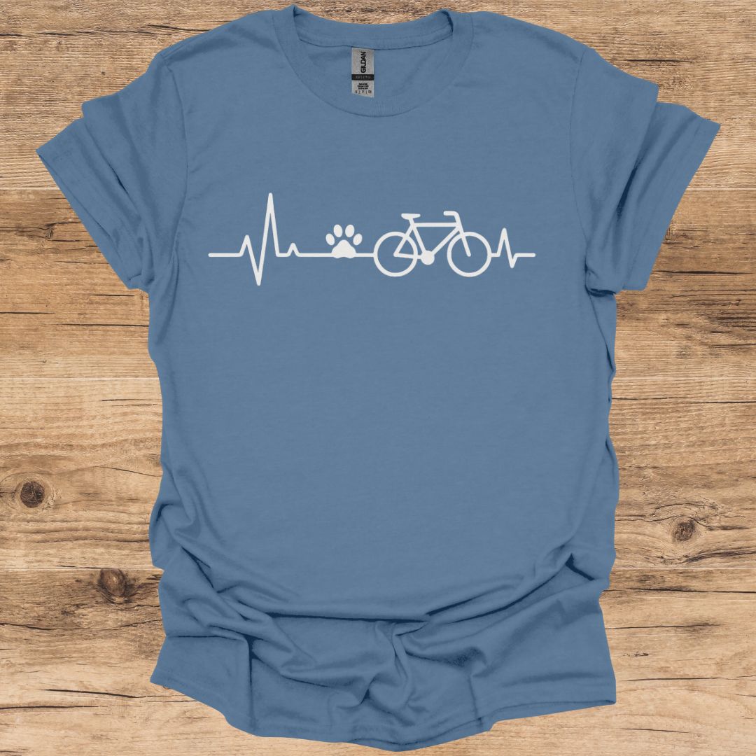 Copy of Heartbeat Cycling & Dog T-Shirt