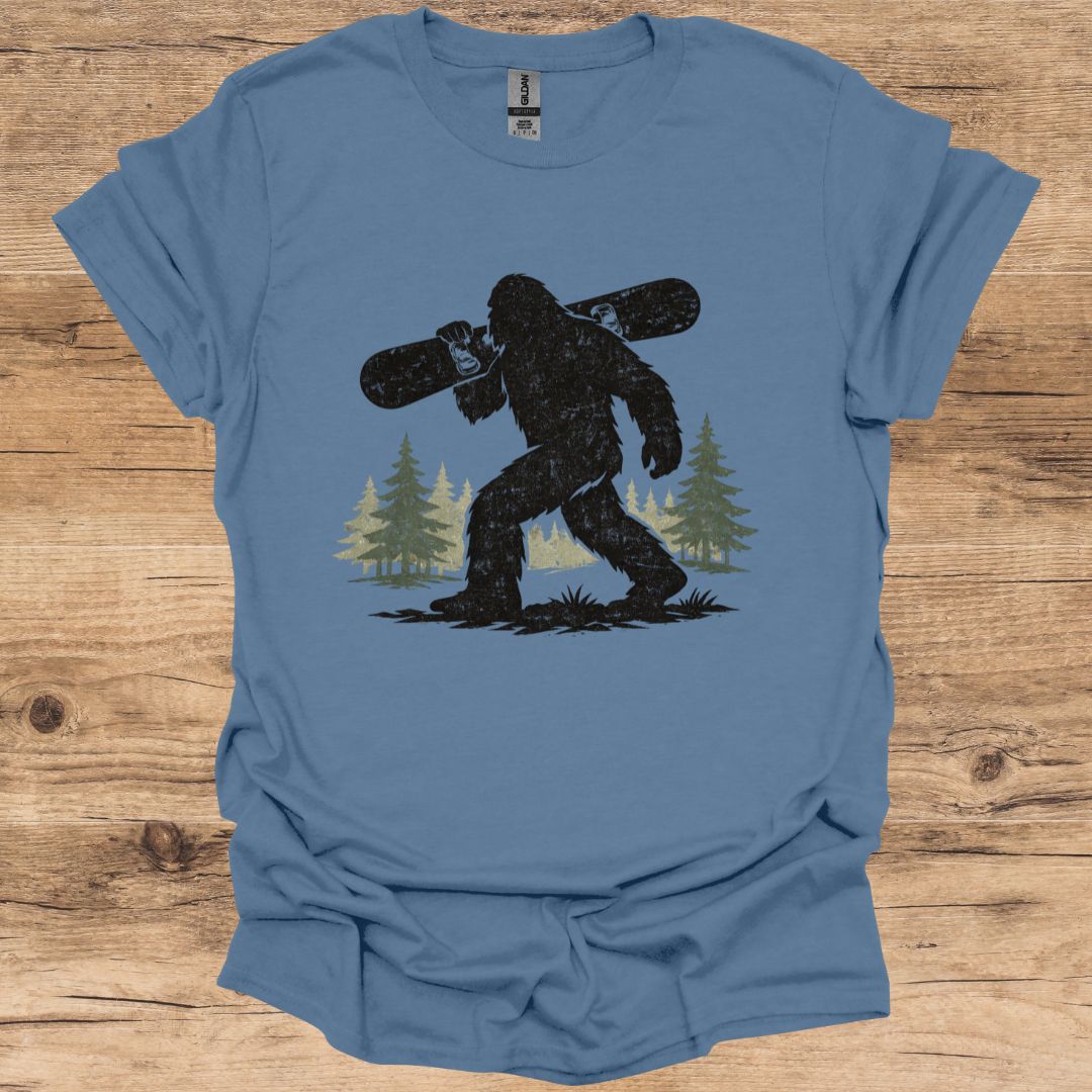 Bigfoot Snowboard T-Shirt