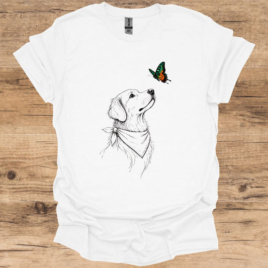 Butterfly Retriever T-Shirt