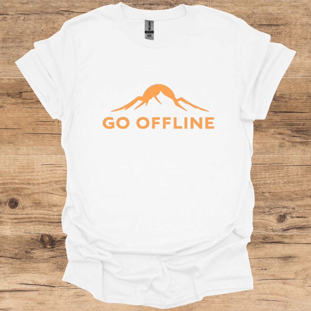 Go Offline Mountain T-Shirt