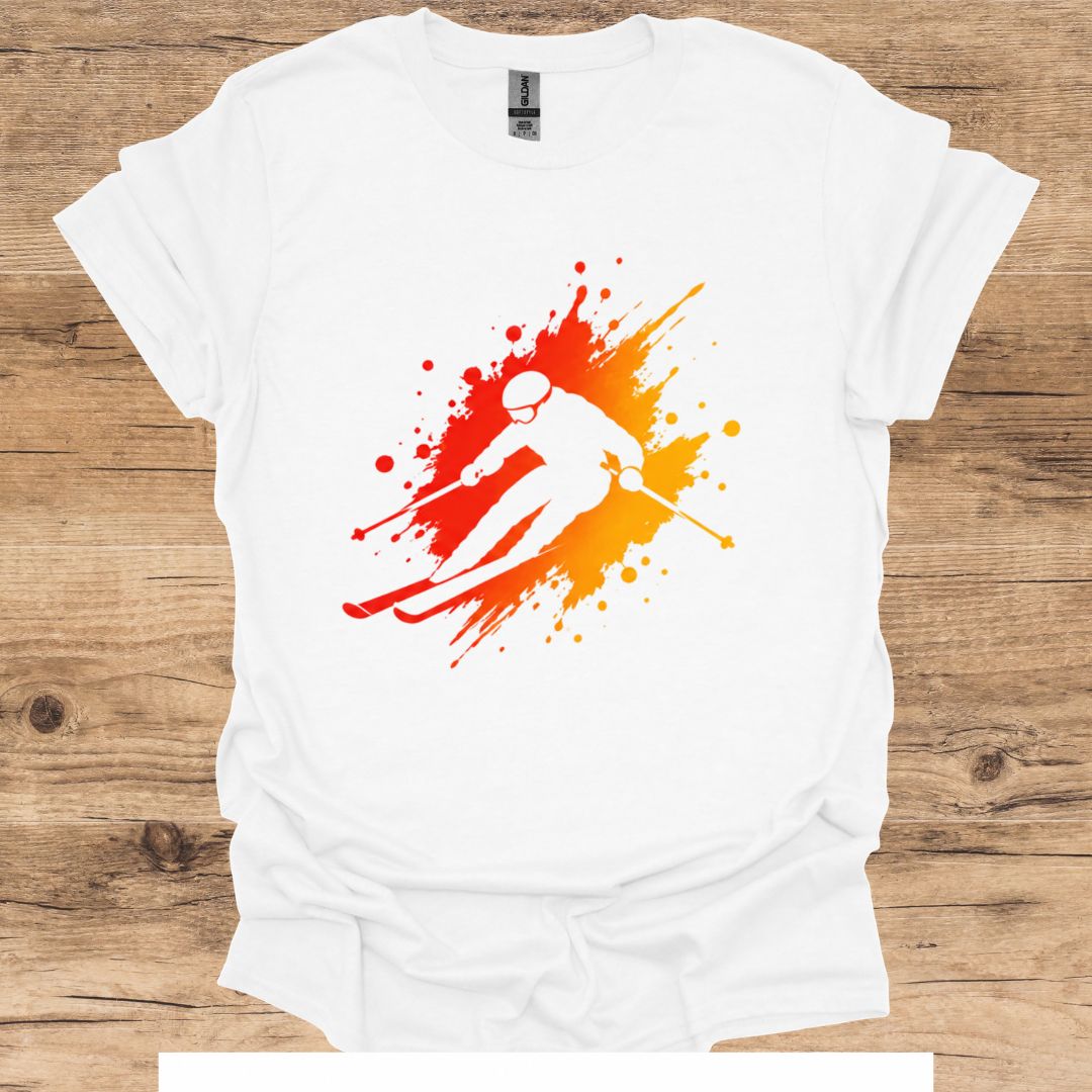 Sunset Ski Spray T-Shirt