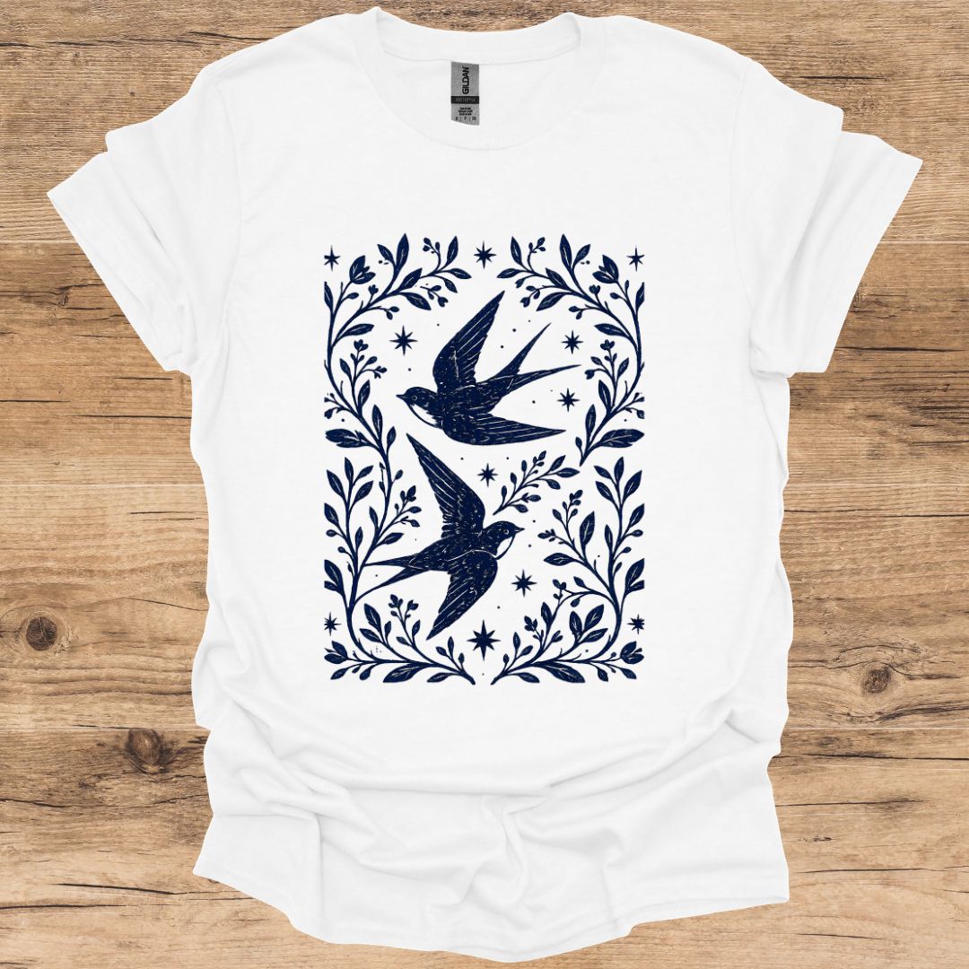 Swallow Botanical T-Shirt