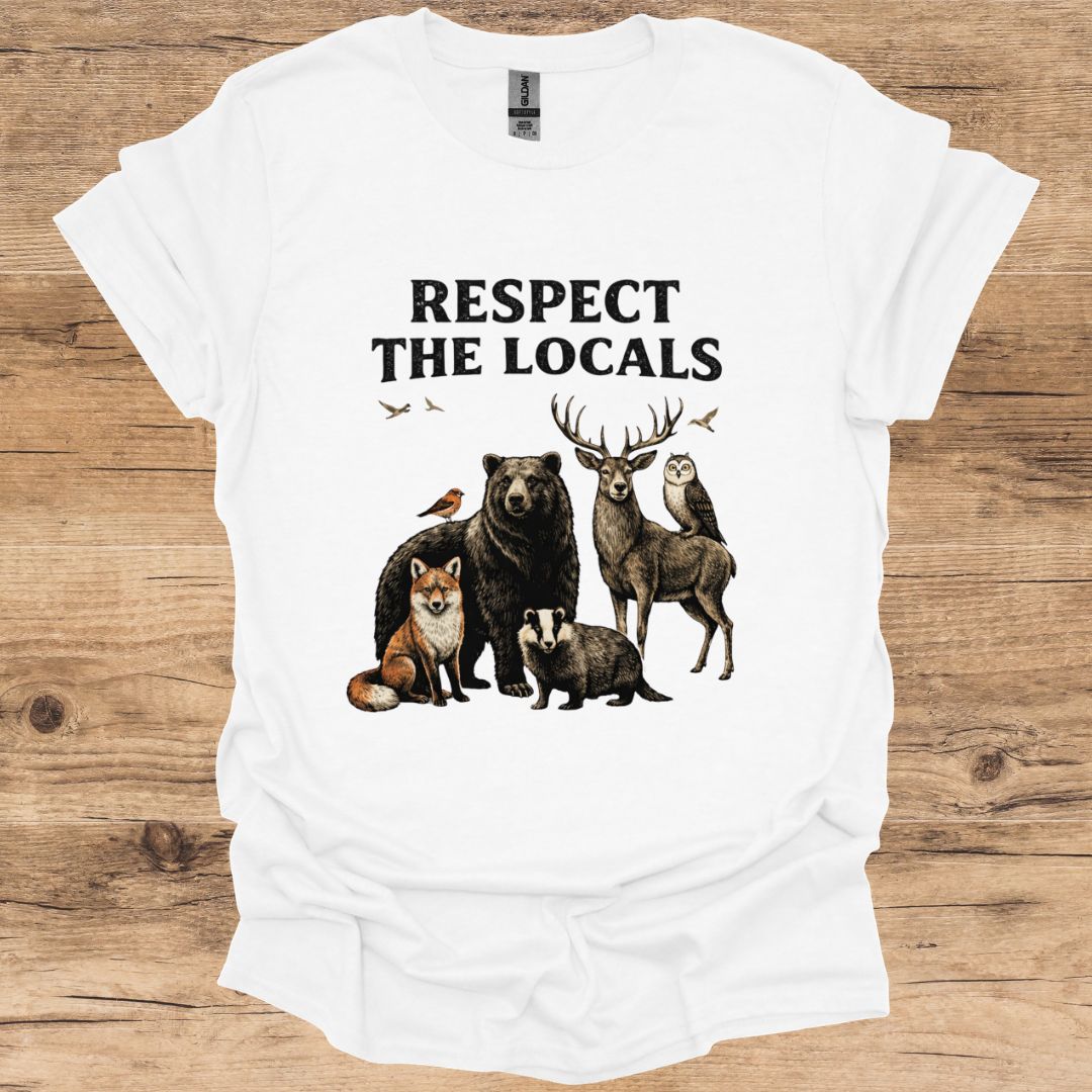 Respect Locals Animals T-Shirt