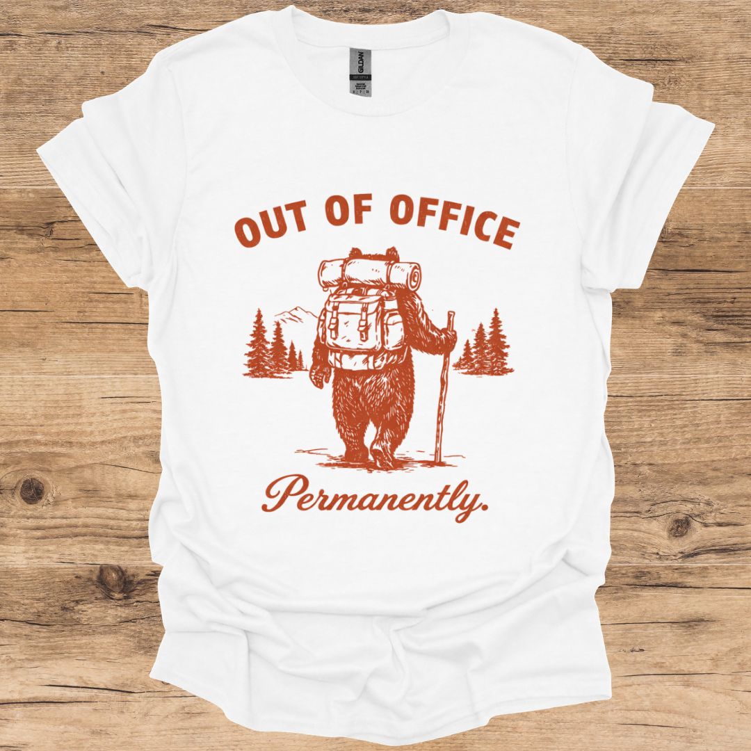 Out Of Office Bear T-Shirt