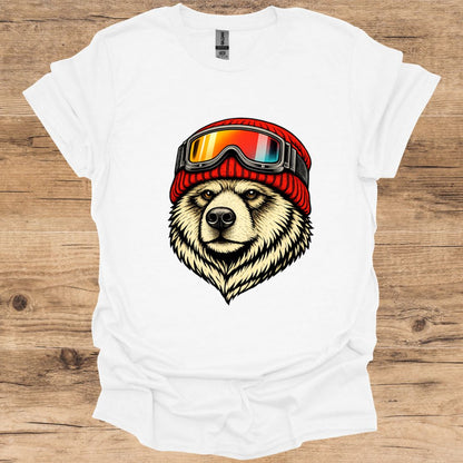 Bear Red Beanie T-Shirt