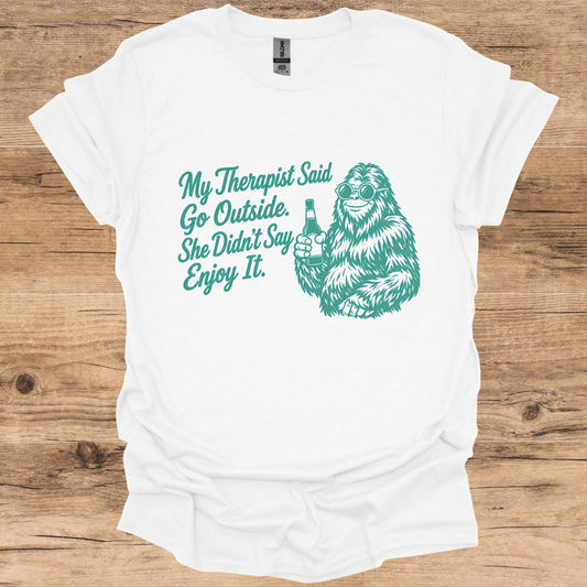 Bigfoot Therapist T-Shirt