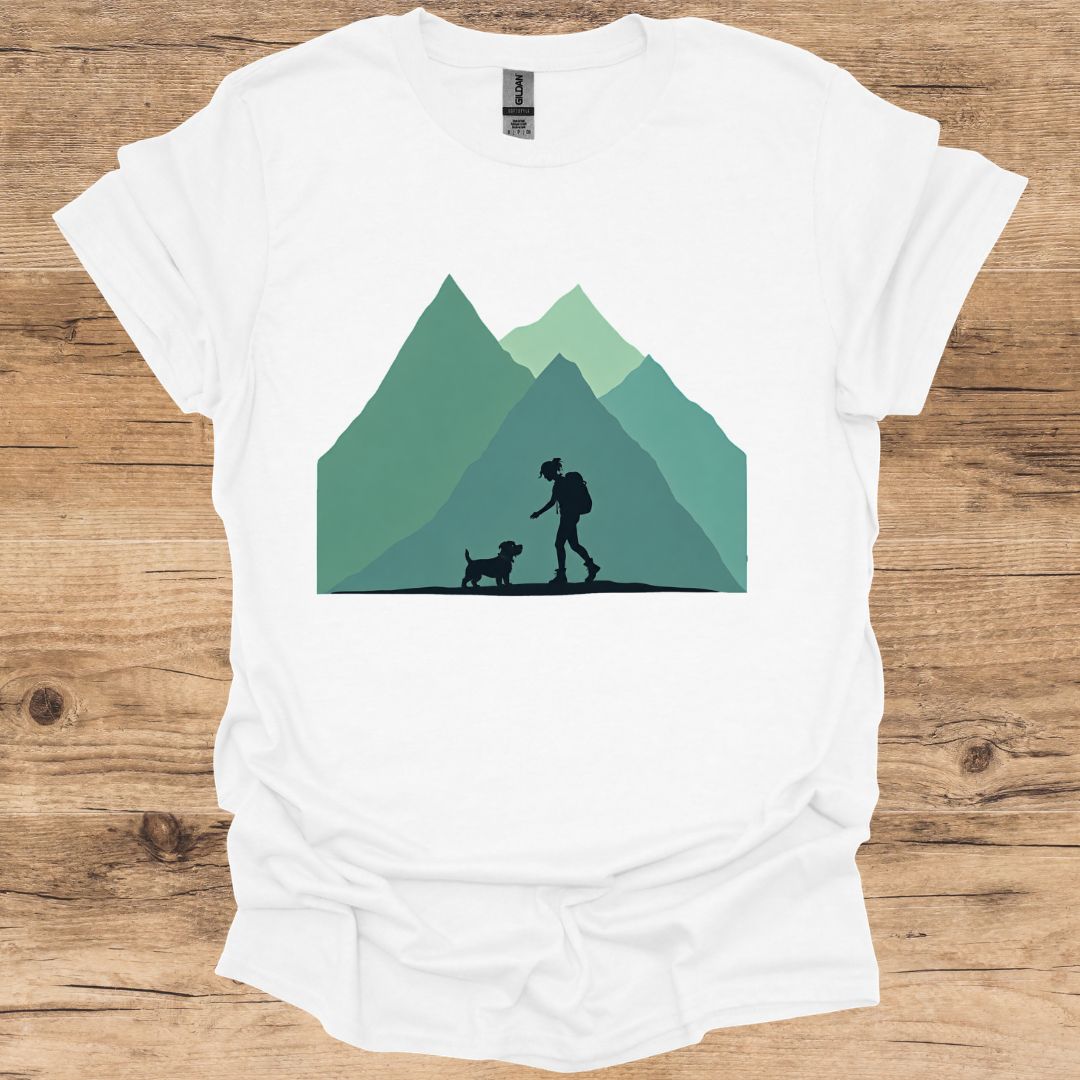 Girl & Border Terrier T-Shirt