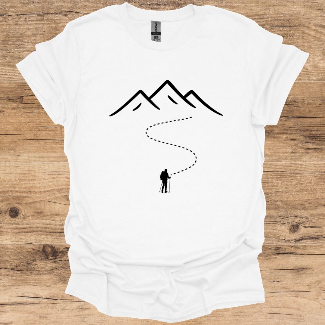 Hiking Man Path T-Shirt