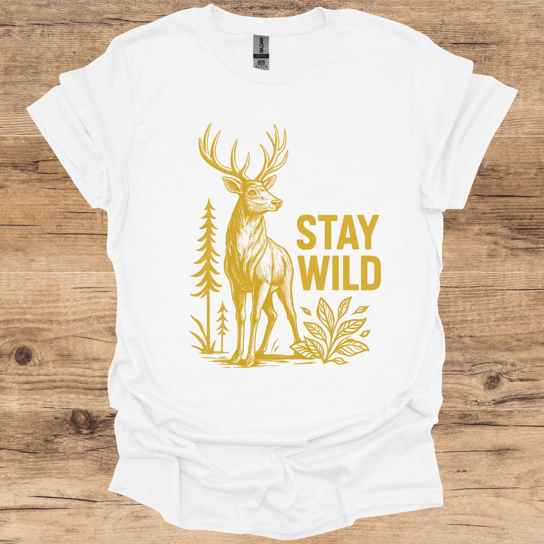 Stay Wild Deer T-Shirt