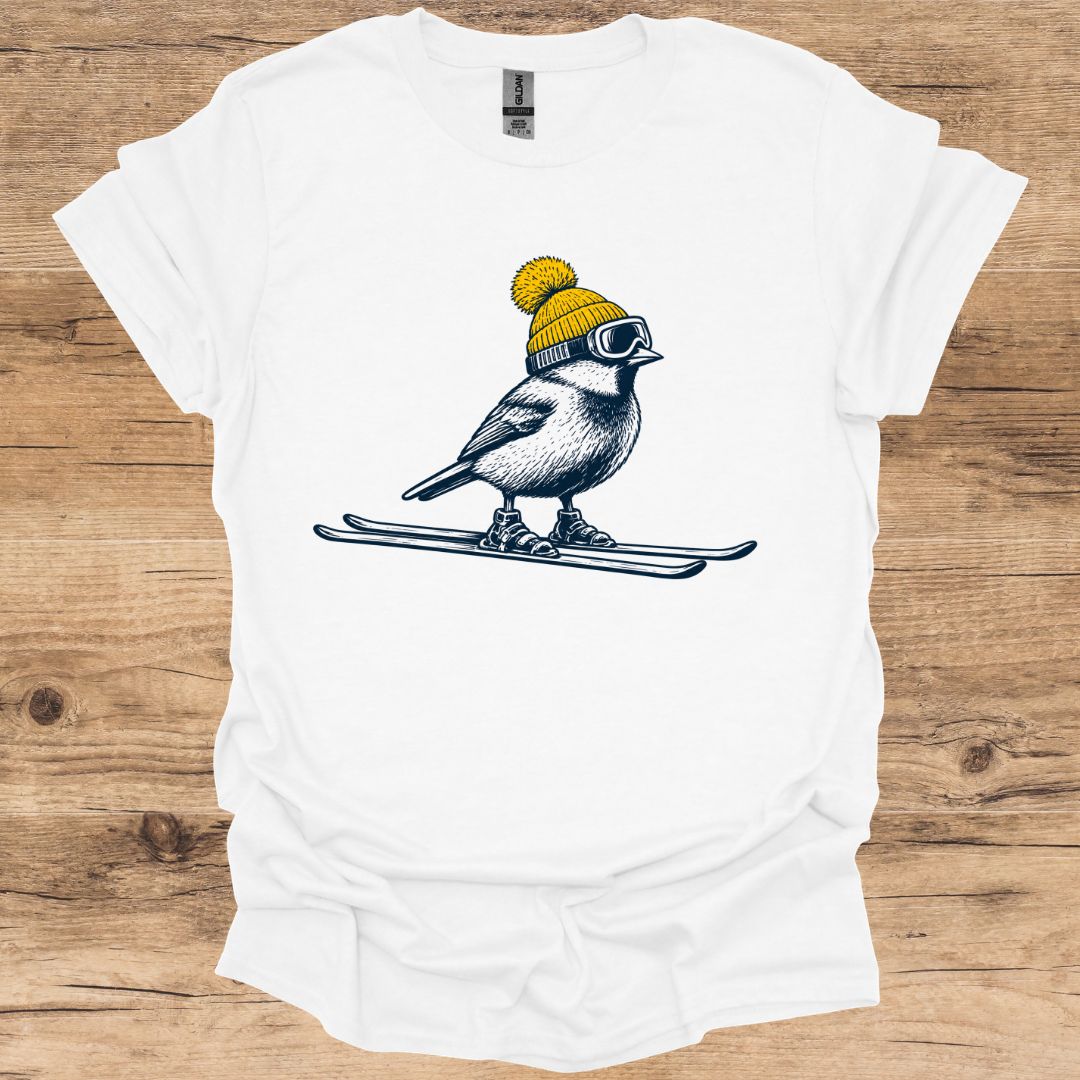 Ski Beanie Bird T-Shirt