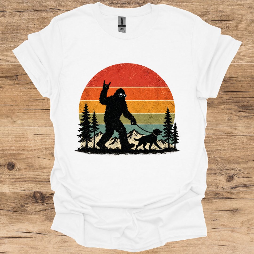 Sunset Big Dog T-Shirt