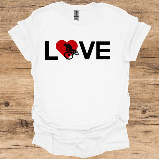 Love Biking T-Shirt