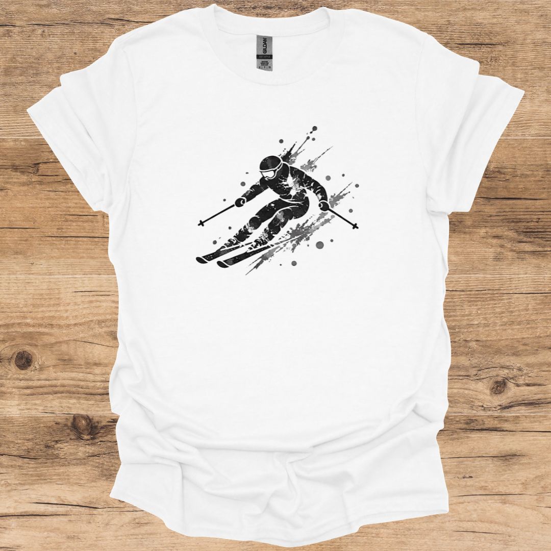 Midnight Carve Skier T-Shirt