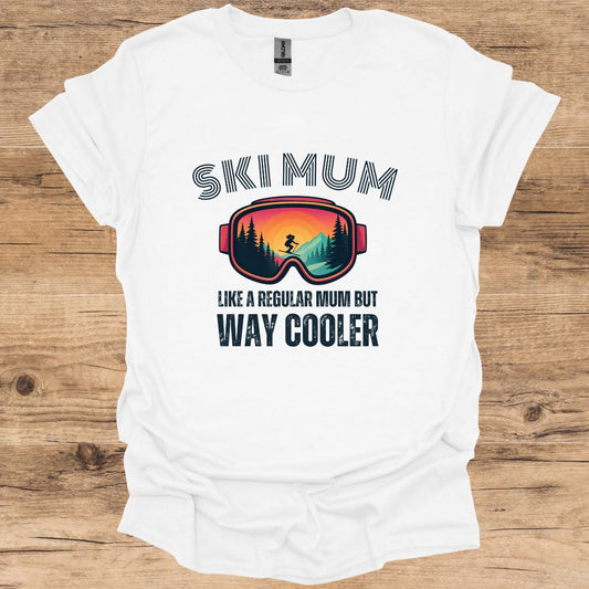 Ski Mum Way Cooler T-Shirt