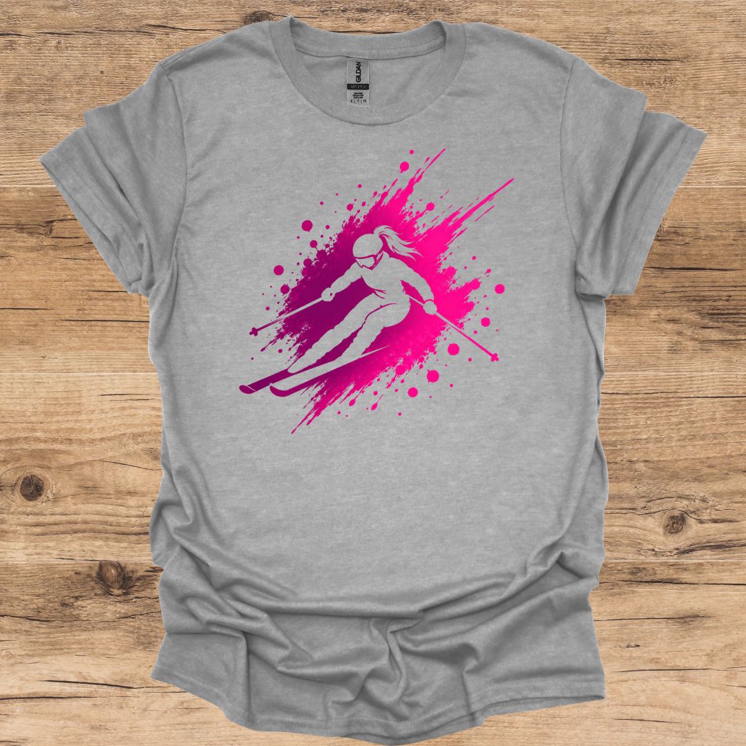 Après Pink Ski Spray T-Shirt