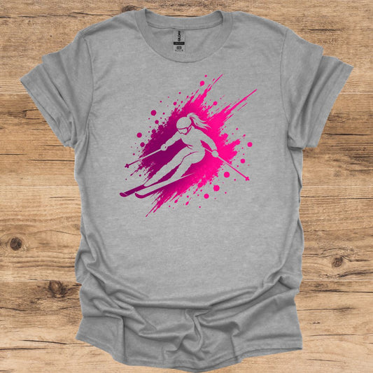 Après Pink Ski Spray T-Shirt
