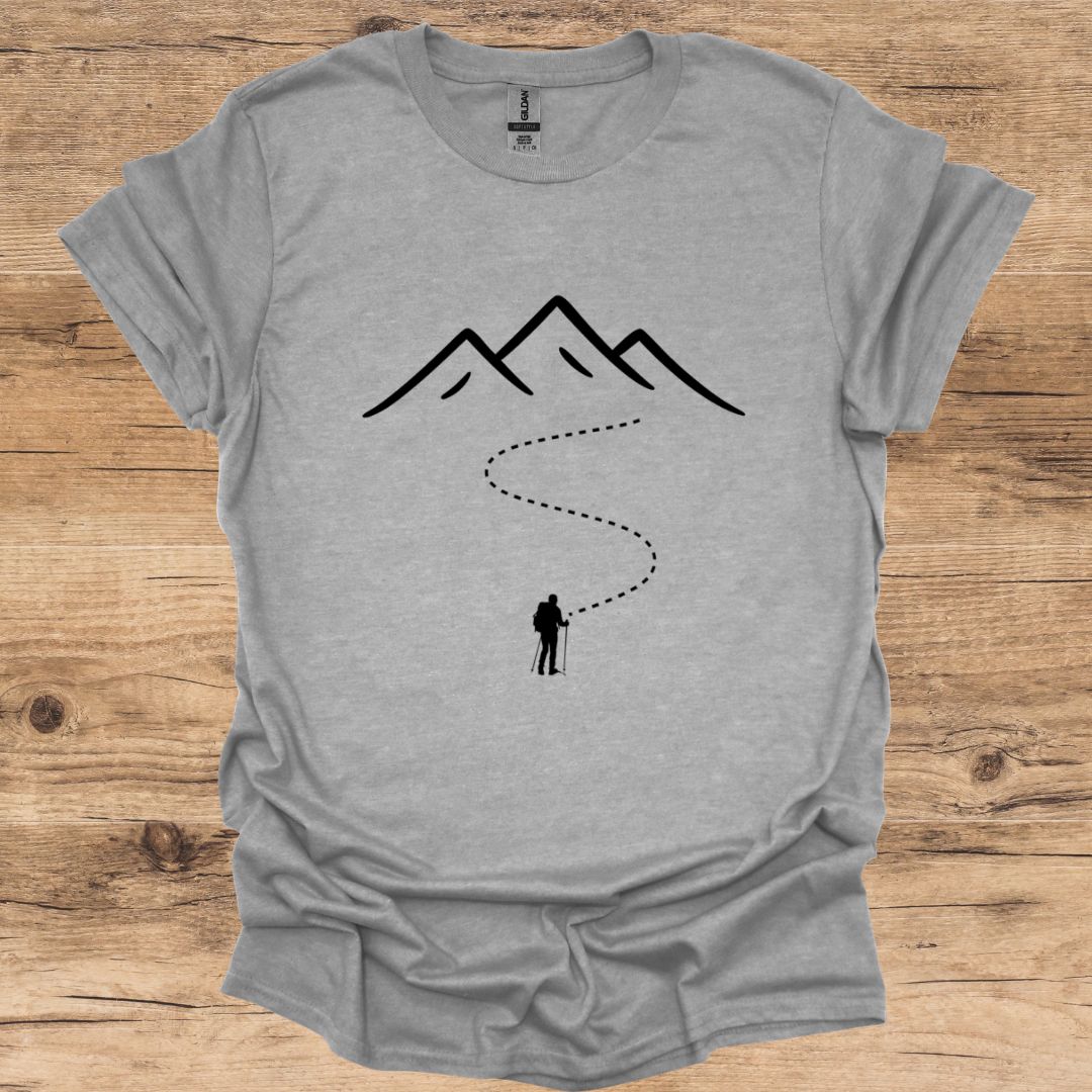 Hiking Man Path T-Shirt