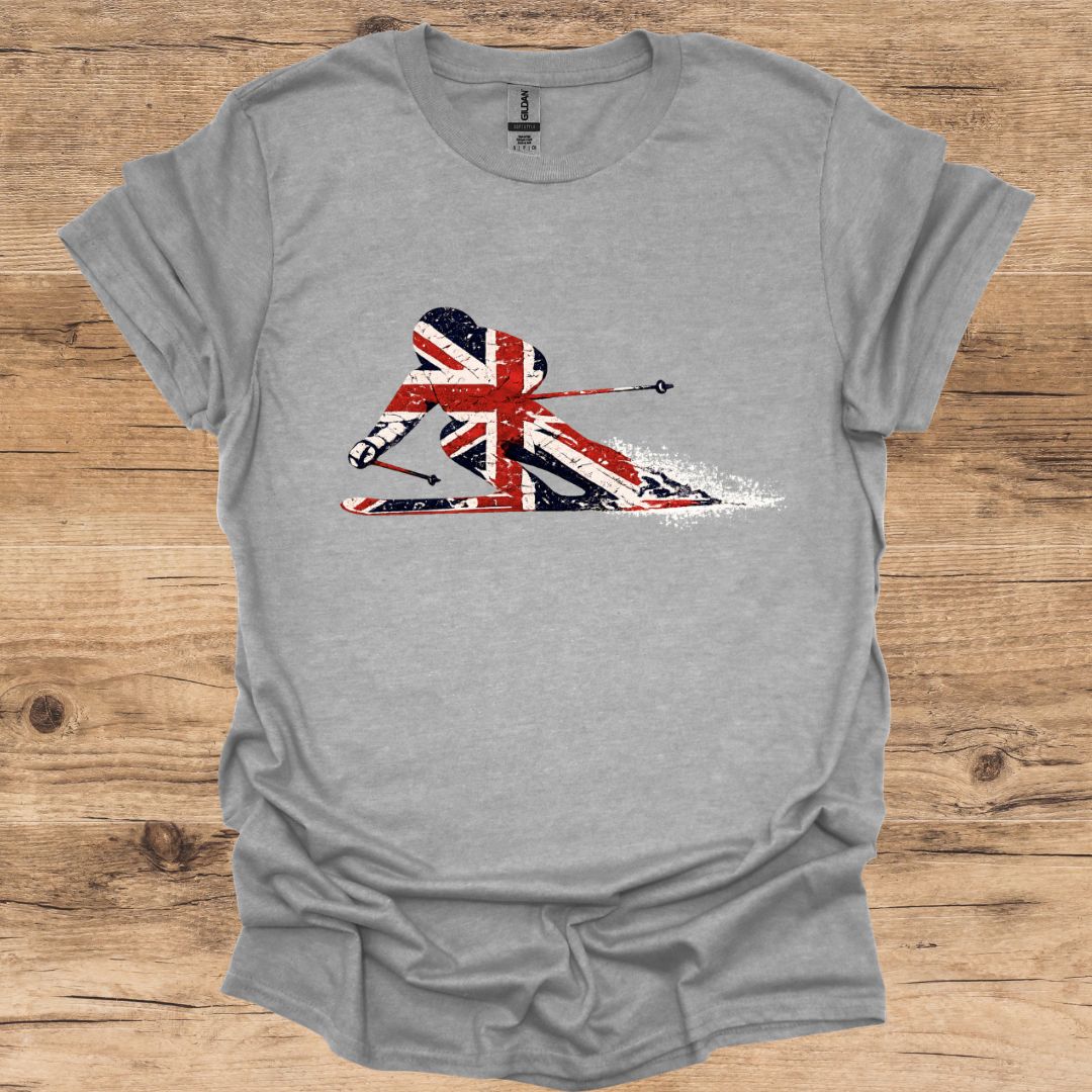 Union Jack Skier T-Shirt
