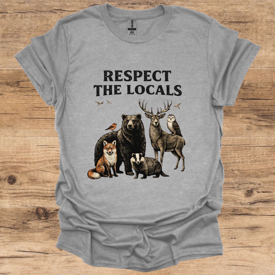 Respect Locals Animals T-Shirt