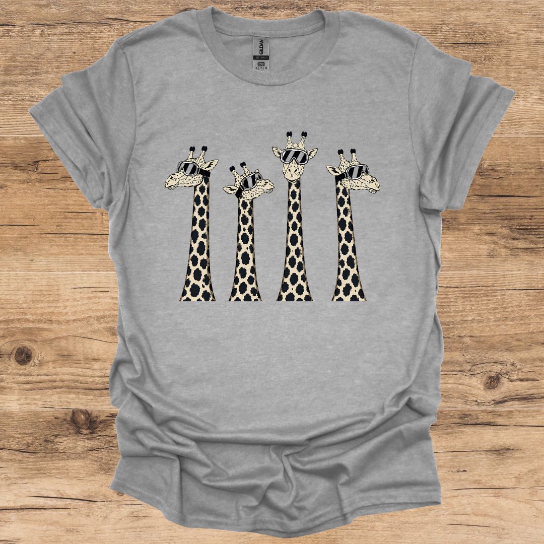 Giraffe's On Piste T-Shirt