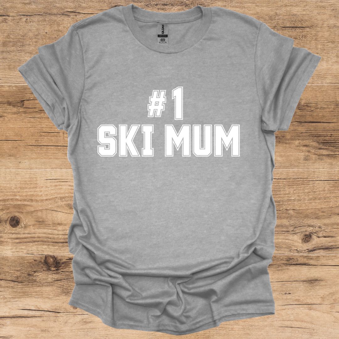 #1 SKI MUM T-Shirt