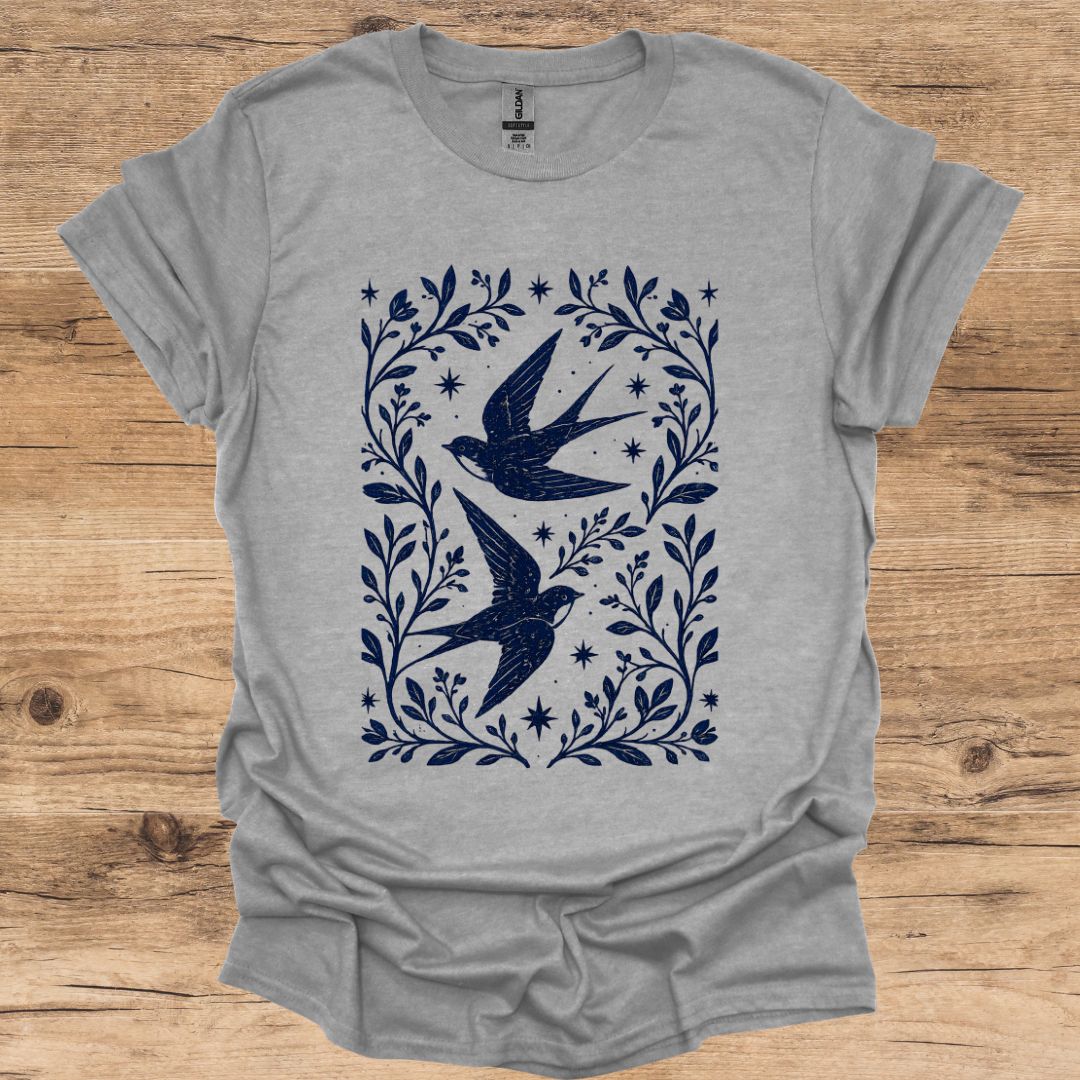 Swallow Botanical T-Shirt