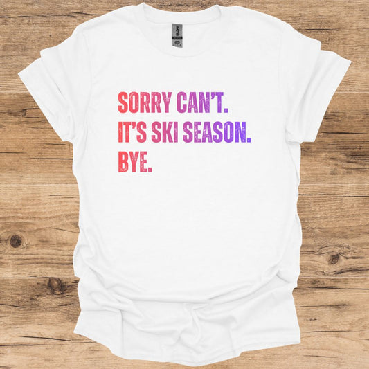 Ski Season Bye_Orange T-Shirt