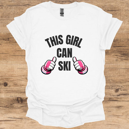 This Girl Can Ski T-Shirt