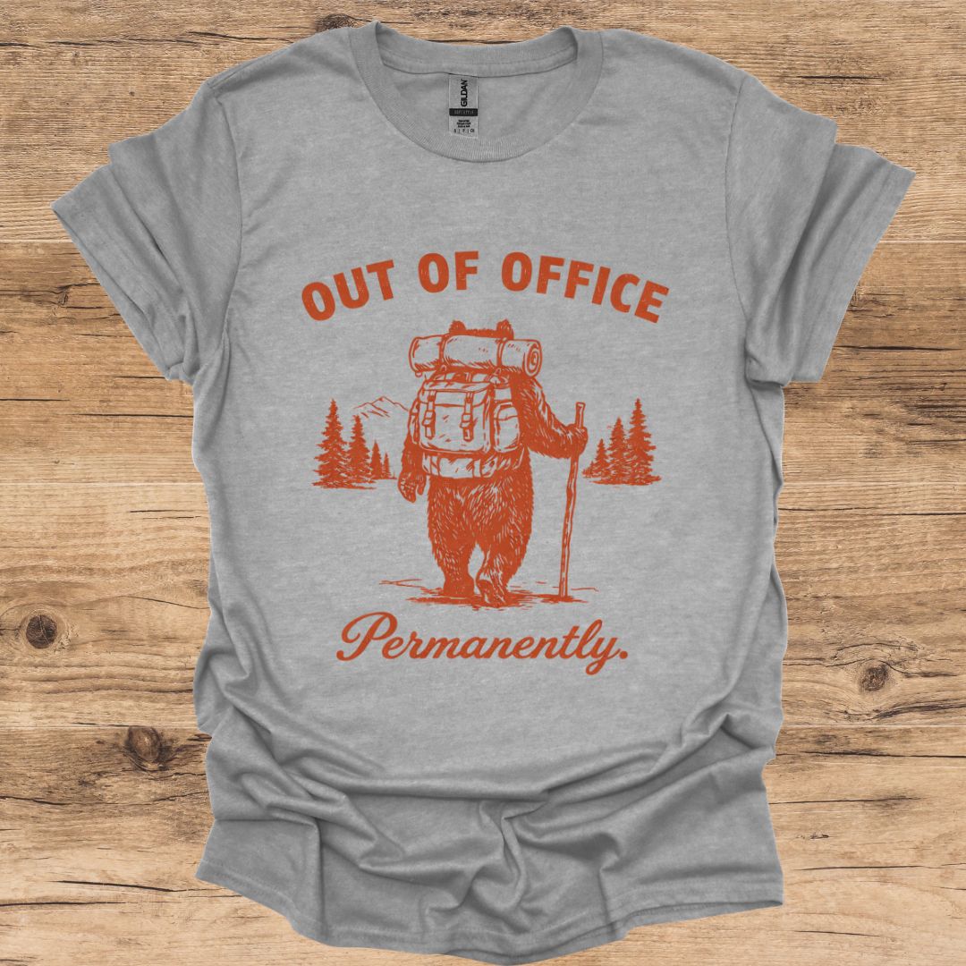 Out Of Office Bear T-Shirt