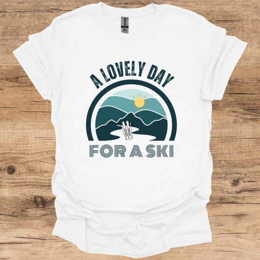 Lovely day for a ski T-Shirt