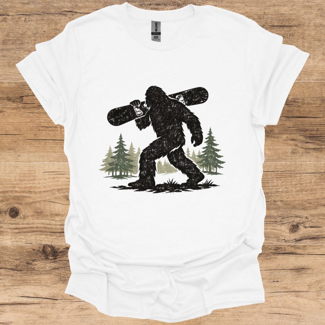 Bigfoot Snowboard T-Shirt
