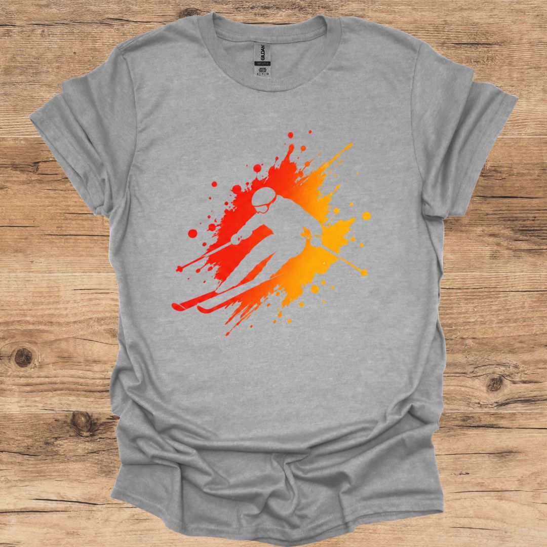 Sunset Ski Spray T-Shirt