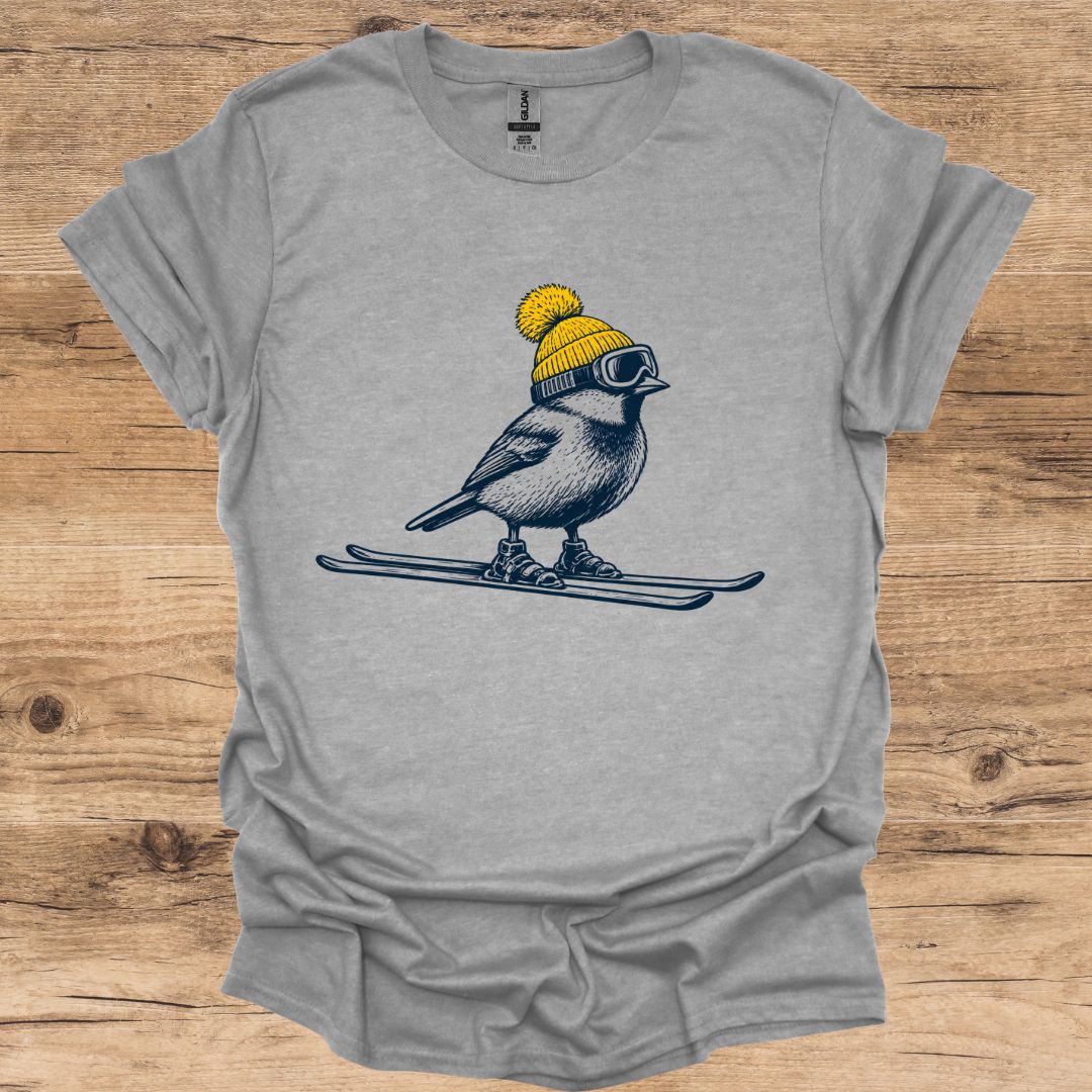 Ski Beanie Bird T-Shirt