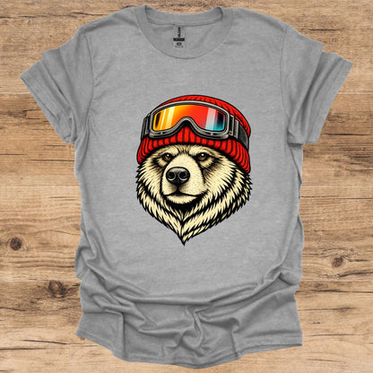 Bear Red Beanie T-Shirt