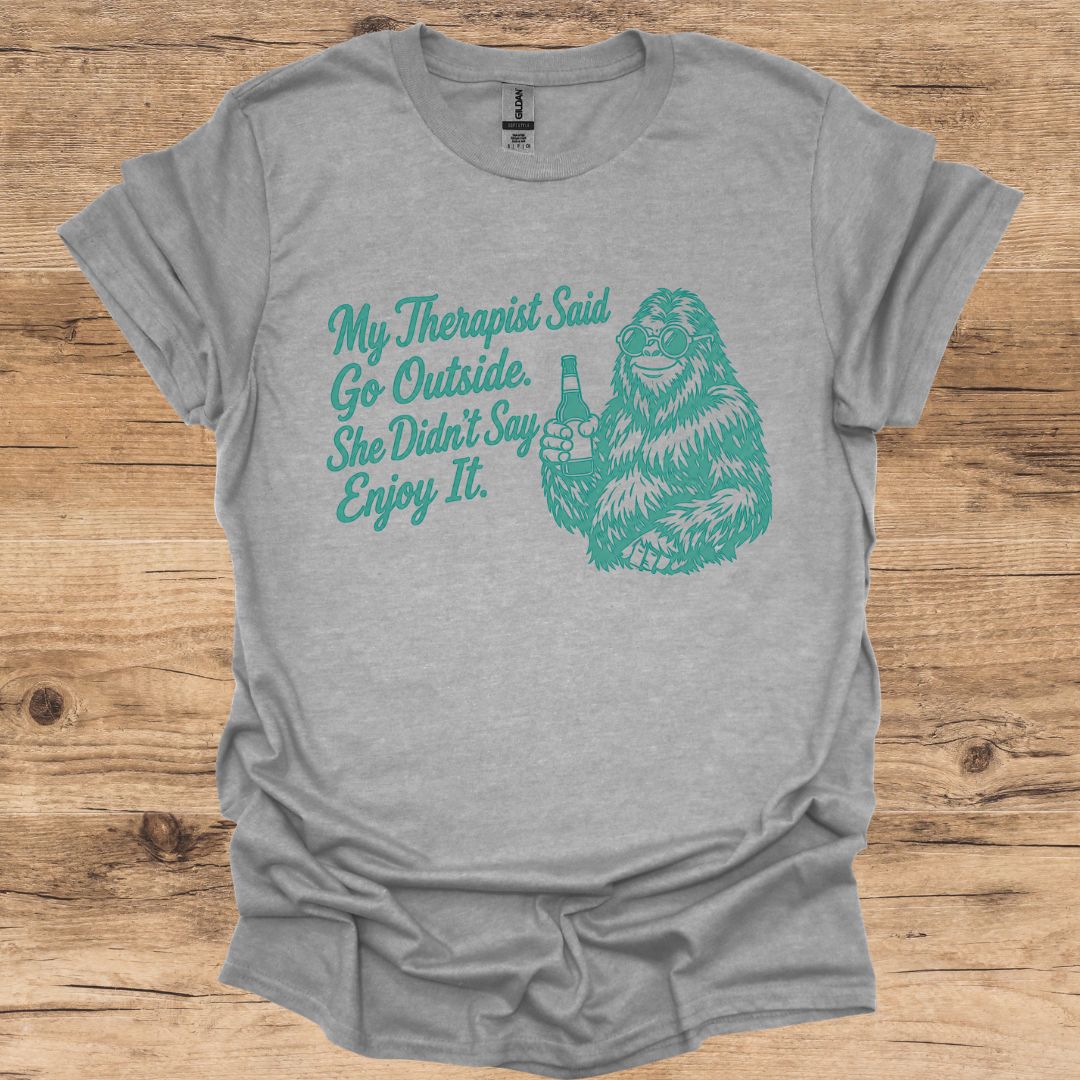Bigfoot Therapist T-Shirt