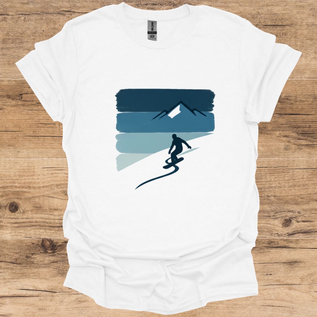 Snowboard Brushstroke T-Shirt