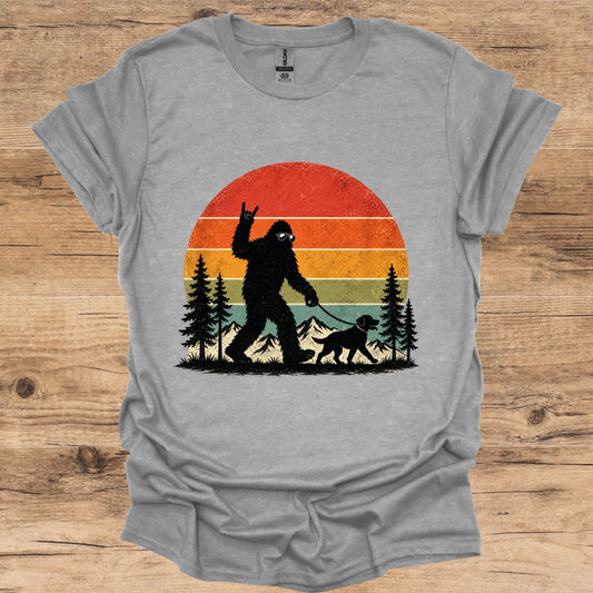 Sunset Big Dog T-Shirt