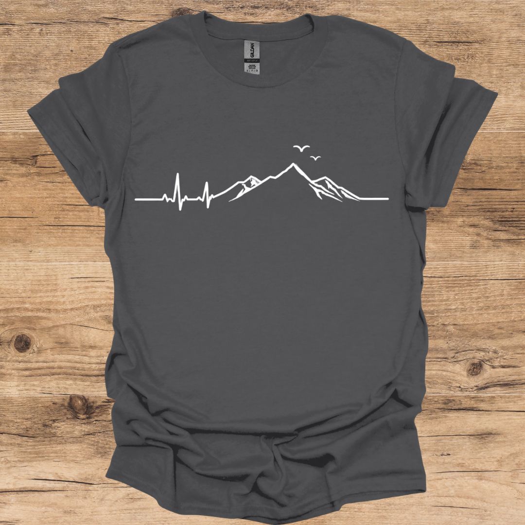 Mountain Bird Heartbeat T-Shirt
