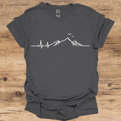 Mountain Bird Heartbeat T-Shirt