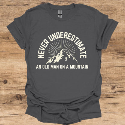 Never Underestimate Man Mountain T-Shirt