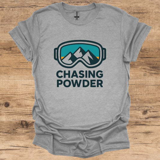 Chasing Powder_Goggles T-Shirt