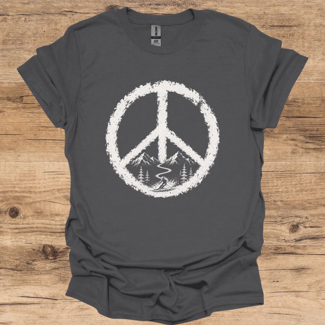 Skier Peace T-Shirt