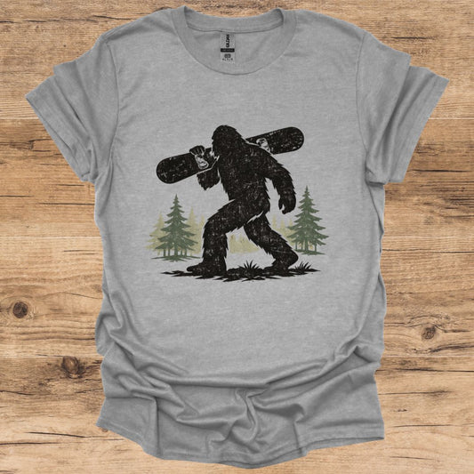 Bigfoot Snowboard T-Shirt