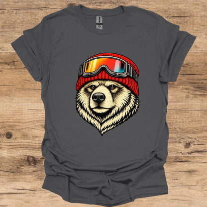 Bear Red Beanie T-Shirt