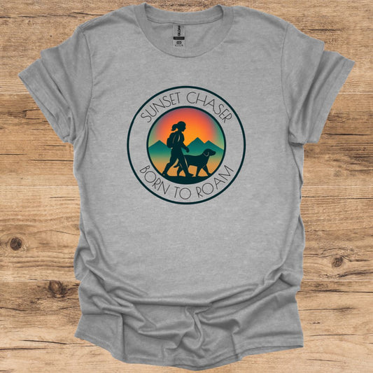 Sunset Chaser, Born To Roam T-Shirt
