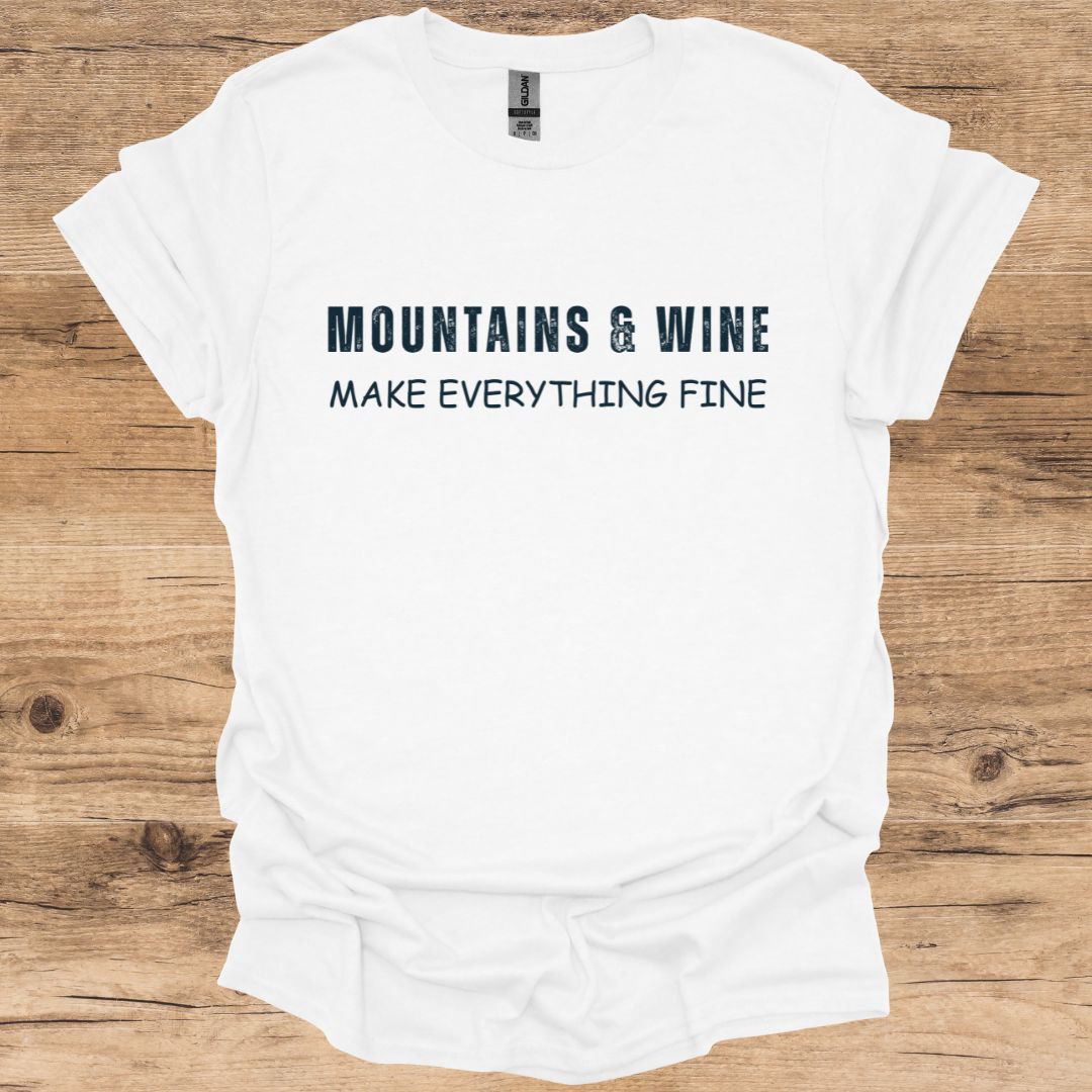 Mountains & Wine T-Shirt